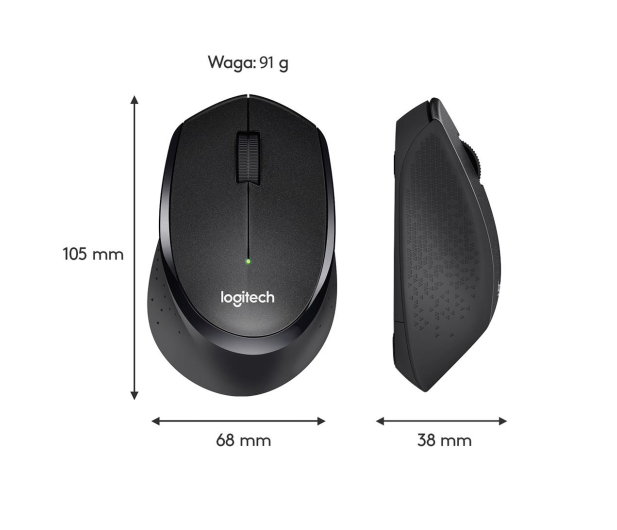 LOGITECH M330 czarna - 329389 - zdjęcie 13